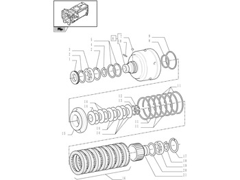 Сцепление и запчасти NEW HOLLAND
