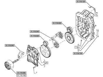 Запчасти NEW HOLLAND