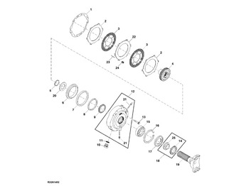 Запчасти JOHN DEERE