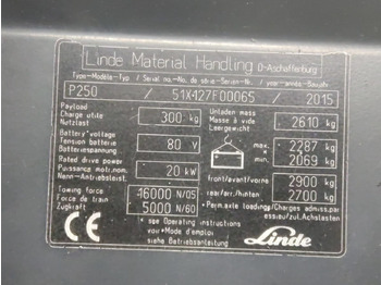 Складской тягач Linde P250: фото 5