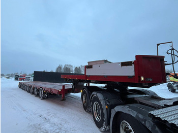Низкорамный полуприцеп Nooteboom MCO-92VV 8 AXLES - 5 STEERED / HYRDAULIC SUSPENSION: фото 4