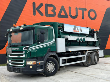 Scania P 360 6x2*4 Larsen A/S TANK 10000 l / VACUUM Vacustar W1300R / PRESSURE Uraca F716 в лизинг Scania P 360 6x2*4 Larsen A/S TANK 10000 l / VACUUM Vacustar W1300R / PRESSURE Uraca F716: фото 1