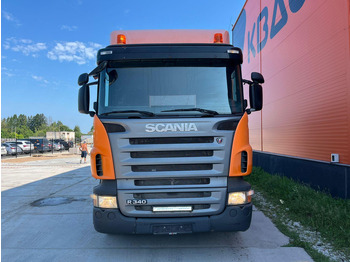 Грузовик бортовой/ Платформа, Автоманипулятор Scania R 340 6x2*4 HMF 2823-K6 + JIB / PLATFORM L=7293 mm: фото 3
