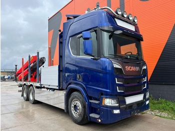 Грузовик бортовой/ Платформа, Автоманипулятор Scania R 650 6x4 PK24001 / PLATFORM L=6800 mm: фото 4