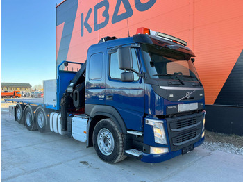 Грузовик бортовой/ Платформа, Автоманипулятор Volvo FM 460 8x2*6 HIAB 302E-6 / PLATFORM L=6720 mm: фото 3