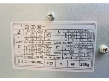Новый Сварочное оборудование Spawarka WELDKAR MULTIGMAW Mig, Mag, Mma, Tig 200 A: фото 5