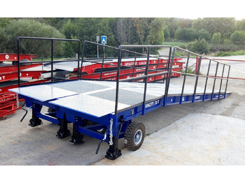 Новый Погрузочная рампа **RENTAL** Large Mobile dock ramp, uncouplable AZ RAMP - KING VERSION, BIG FOOT  LLO 20 T: фото 2
