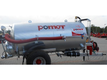 Новый Цистерна для жидкого навоза POMOT Single-axial tanker truck/ Beczkowóz wóz asenizacyjny 5000 l: фото 2