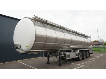 Полуприцеп-цистерна для транспортировки пищевых продуктов Burg 3 AXLE FOOD TRAILER 38.000 LTR: фото 2