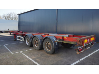 Полуприцеп-контейнеровоз/ Сменный кузов Renders 3 AXLE EXTENDABLE CONTAINER TRANSPORT TRAILER: фото 4