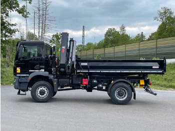 Самосвал, Автоманипулятор MAN TGM 18.320 4x4 Euro6e Hiab X Hiduo 228-4: фото 3
