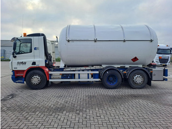 Грузовик-цистерна DAF FAN CF75. 6x2 -24030 L Gas tank truck -Gas, Gaz, LPG, GPL, Propane, Butane tank, Gastank ID 2.166 Rootselaar, flowmeter, pump, sunroof on tank: фото 4