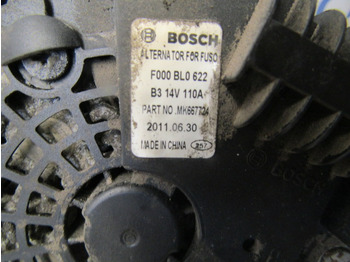 Электрическая система для Грузовиков MITSUBISHI FUSO 4P10 BOSCH 110 AMP ALTERNATOR P/NO 667724: фото 2 Электрическая система для Грузовиков MITSUBISHI FUSO 4P10 BOSCH 110 AMP ALTERNATOR P/NO 667724: фото 2