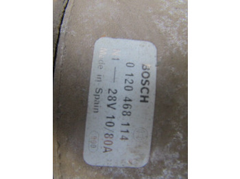 Электрическая система для Грузовиков VOLVO FL D6B ALTERNATOR BOSCH P/NO 012468121: фото 3