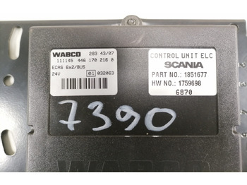 Блок управления для Грузовиков Scania Ecu, ECAS 1851677: фото 3 Блок управления для Грузовиков Scania Ecu, ECAS 1851677: фото 3