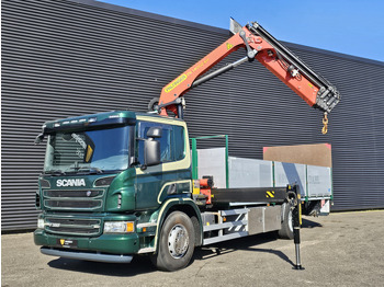 Грузовик бортовой/ Платформа, Автоманипулятор Scania P320 4x2 / PALFINGER 14 t/m - 14.6 mtr.: фото 4