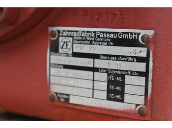 Трансмиссия для Строительной техники Moxy Dumper, ZF Getriebe: фото 5