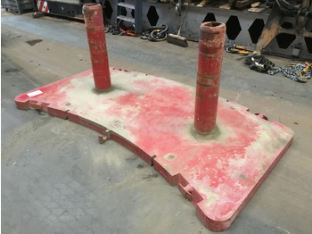 Противовес для Мобильных кранов Grove GMK 5100 counterweight 3,0 ton: фото 3 Противовес для Мобильных кранов Grove GMK 5100 counterweight 3,0 ton: фото 3