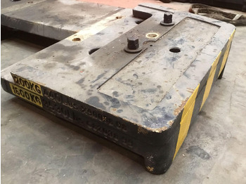 Противовес для Строительной техники Terex PPM 400 ATT counterweight 200 kg: фото 2