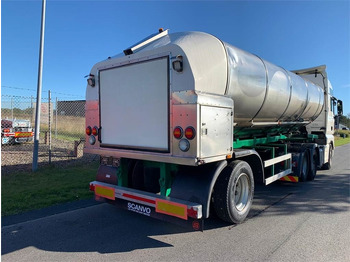 Полуприцеп-цистерна SVF 20000 ltr isoleret rustfri mælketank: фото 2