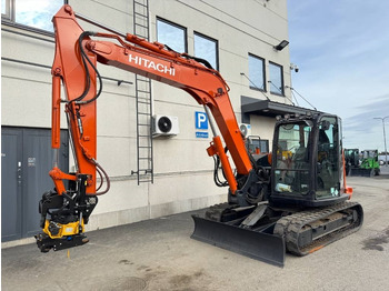 Мини-экскаватор Hitachi ZX85USB-6, Uudella engcon EC209 tiltillä: фото 2
