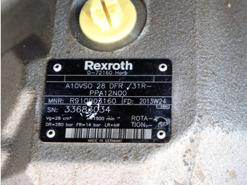 Новый Гидравлический насос для Погрузочно-разгрузочной техники REXROTH A10VSO28DFR/31R-PPA12N00: фото 4