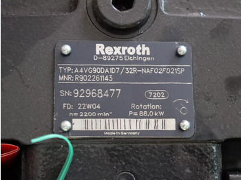 Новый Гидравлический насос для Погрузочно-разгрузочной техники REXROTH A4VG90DA1D7/32R-NAF02F021SP-S: фото 3