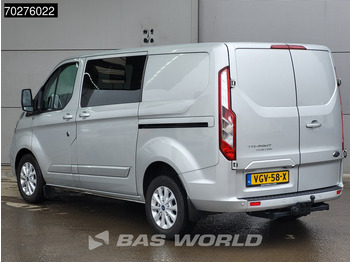 Легковой фургон Ford Transit Custom 130PK Dubbel Cabine Automaat L1H1 LED Navi Trekhaak Camera Parkeersensoren Airco Cruise Doka Mixto L1 3Ton Airco Dubbel cabine T: фото 2