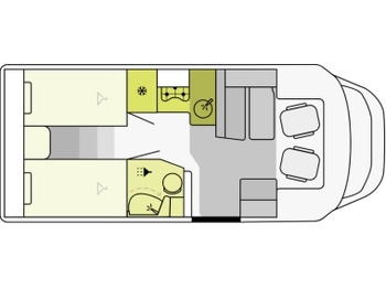 Полуинтегрированный автодом ETRUSCO