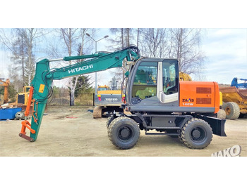 Колёсный экскаватор HITACHI ZX140W-3