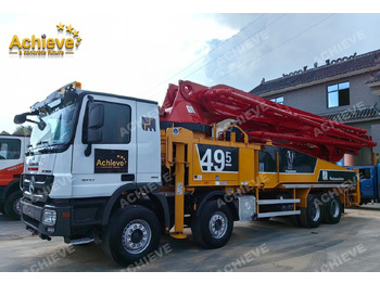 Автобетононасос PUTZMEISTER Mercedes-Benz 4141 Putzmeister 49.5M 【ACHIEVE】TOP CONDITION!!!: фото 4