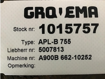 Ось и запчасти LIEBHERR