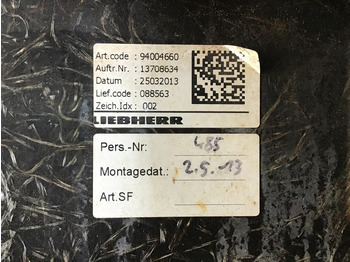 Дверь и запчасти LIEBHERR