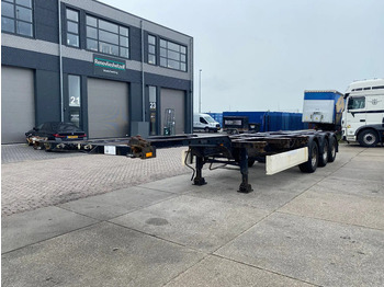 Полуприцеп-контейнеровоз/ Сменный кузов Krone SDC 27 / Container Chassis / BPW + Drum / Lift Axle: фото 4