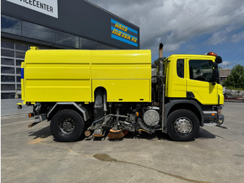 Подметально-уборочная машина SCANIA P320 4x2 Val-Air Kehrmaschine: фото 4