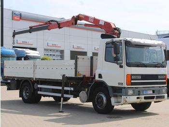 Грузовик бортовой/ Платформа, Автоманипулятор DAF CF 240, CRANE HMF 953 K2, PNEU 80%: фото 2