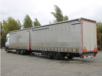 Новый Тентованный грузовик Mercedes-Benz Actros 2542, 6X2, LIFTING AXLE + PANAV TVK18M: фото 4