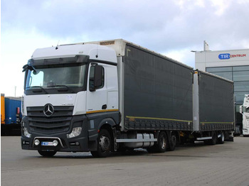 Тентованный грузовик MERCEDES-BENZ Actros 2545
