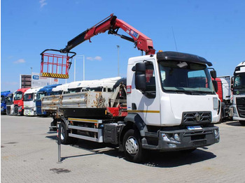 Крюковой мультилифт, Автоманипулятор Renault D16, CRANE HMF 1130K- RC+ PLATFORM, PARKING CAM.: фото 2