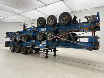 Полуприцеп-контейнеровоз/ Сменный кузов Fruehauf Stack 4 x Skelet 2 x 20-40 ft: фото 3