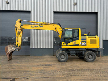 Колёсный экскаватор KOMATSU PW180