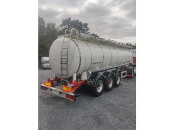 Полуприцеп-цистерна для транспортировки пищевых продуктов Feldbinder TANK AW5083 ISOLE 24000 L - 1 COMP - SEASALT WATER / FOODSTUFF: фото 5