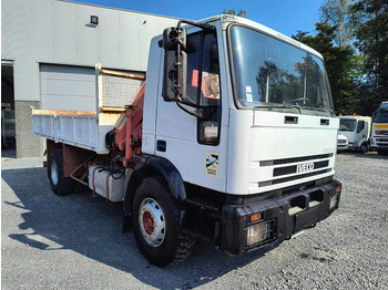 Самосвал, Автоманипулятор Iveco Eurotech 190 E27 - TIPPER + CRANE FASSI - 350 250KM: фото 3