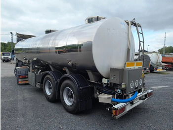 Полуприцеп-цистерна для транспортировки молока MAISONNEUVE 25000L INSULATED INOX TANK - 2 COMP - PUMP: фото 3