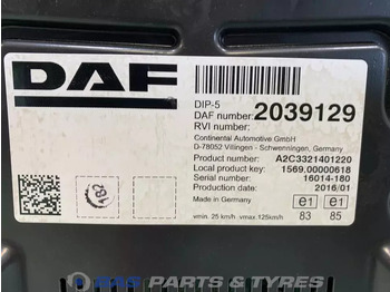 Приборная панель для Грузовиков DAF CF Euro 6: фото 3