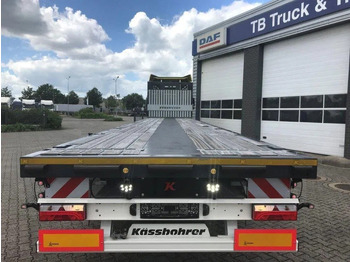Новый Полуприцеп бортовой/ Платформа Kässbohrer SPS H 3 / ON - 18 / 27 Heavy Duty vlakke oplegger: фото 2