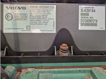 Двигатель для Грузовиков Volvo D13C460 EUV Engine (Truck): фото 2 Двигатель для Грузовиков Volvo D13C460 EUV Engine (Truck): фото 2