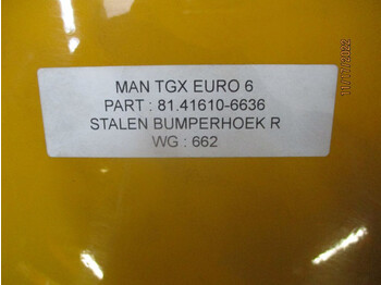 Бампер для Грузовиков MAN 81.41610-6636//6637 TGX STAAL EURO 6 MODEL R+L: фото 4