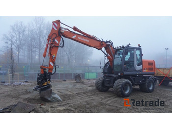 Колёсный экскаватор HITACHI ZX140W-3