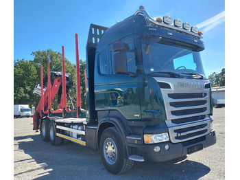 Лесовоз, Автоманипулятор Scania R490 6x4 Euro 6 Kurzholz Palfinger AHK (2): фото 5